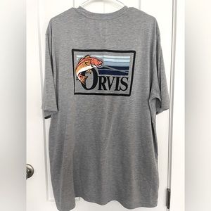 Orvis Men’s Gray T-shirt SZ. XL